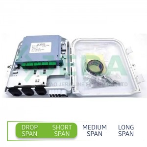Fiber optic distribution box, FODB-8A-3+C2