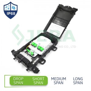 Fiber optic distribution box, FODB-8+C1-1*8