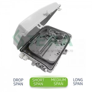 Fiber optic cable terminaion box, FODB-24 fibers