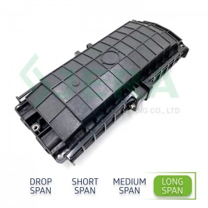 Optical fiber cable joint closure, FOSC-6J (144)