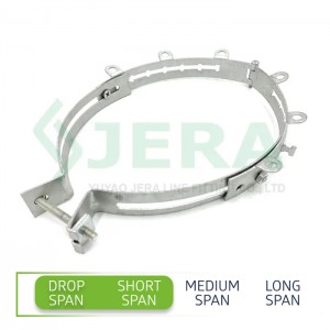 Multi point pole bracket YK-11