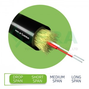 Aero inodonha FTTx tambo 2 fibers