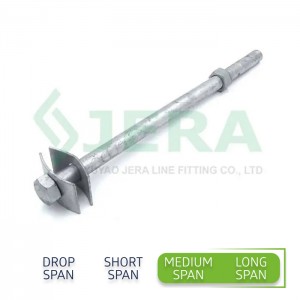 Pole line bolt, B-22-420-120