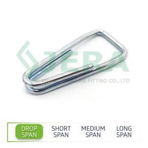 FTTH drop cable clamp V-hook