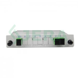 Karazana fampidirana PLC splitter 1 × 2 SC / APC