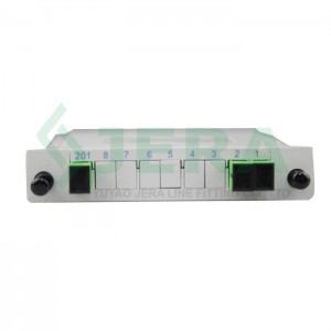 Daxiletmə növü PLC splitter 1×2 SC/APC