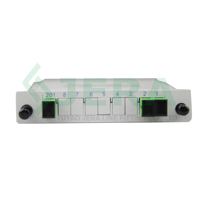 ಅಳವಡಿಕೆ ಪ್ರಕಾರ PLC ಸ್ಪ್ಲಿಟರ್ 1×2 SC/APC