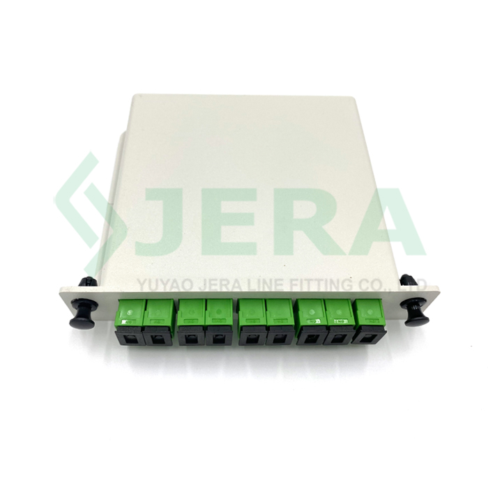 FTTH kassett PLC splitter 1×8 SC/APC