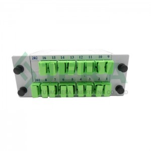 1×16 PLC LGX modulu SC/APC adapterləri