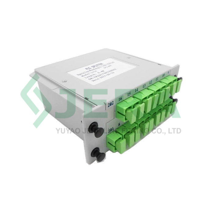 1 × 16 PLC LGX module SC / APC adapters