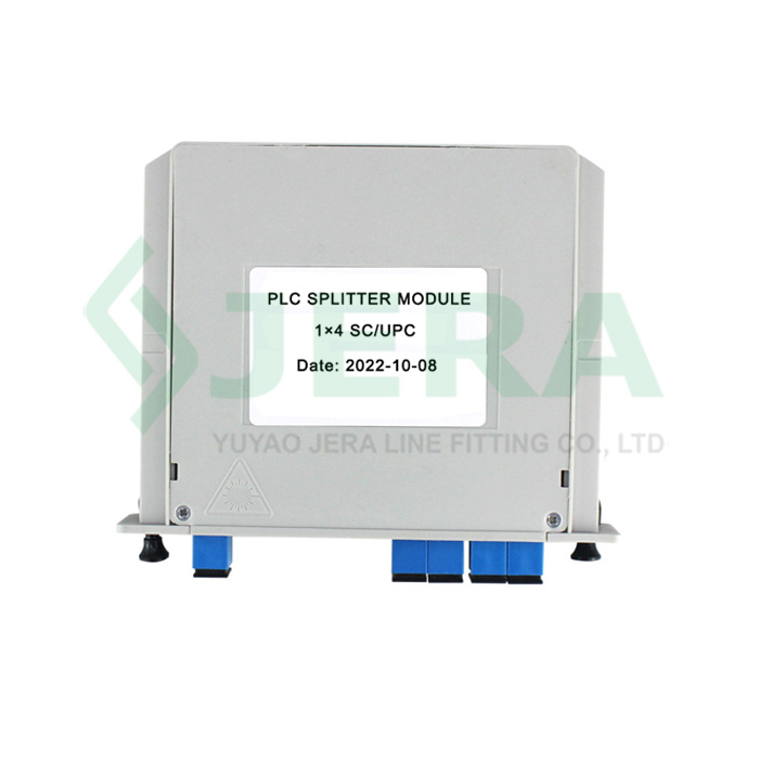 1×4 SC/UPC optischer Kassetten-PLC-Splitter