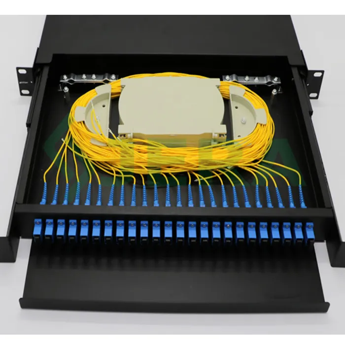 Fiber optic distribution patch cords