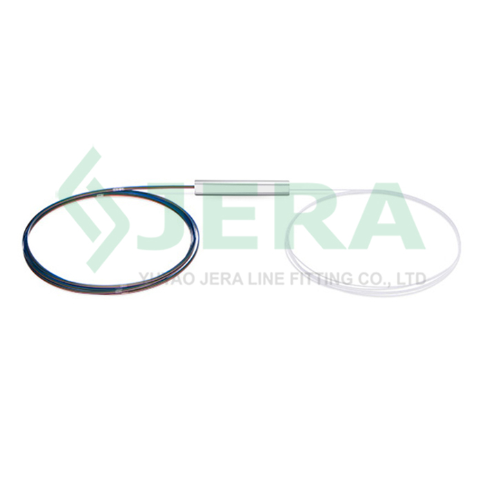 Bare steel tube PLC splitter 1×4