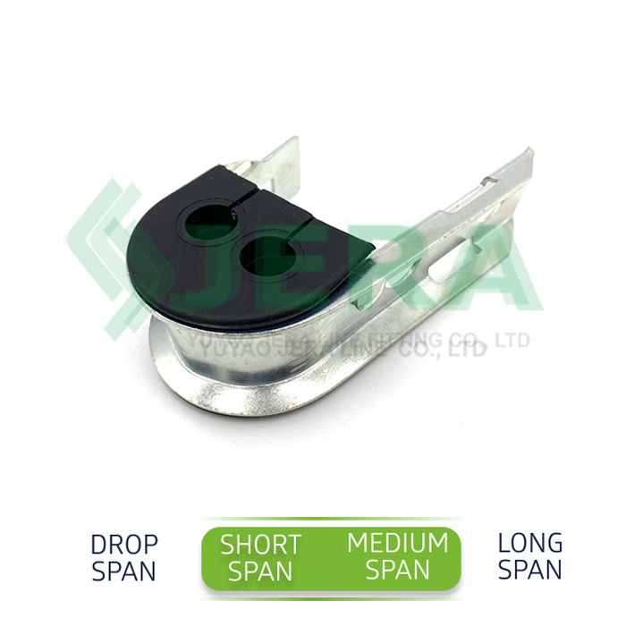 Aerial ADSS cable suspension clamp HC-2×15-20