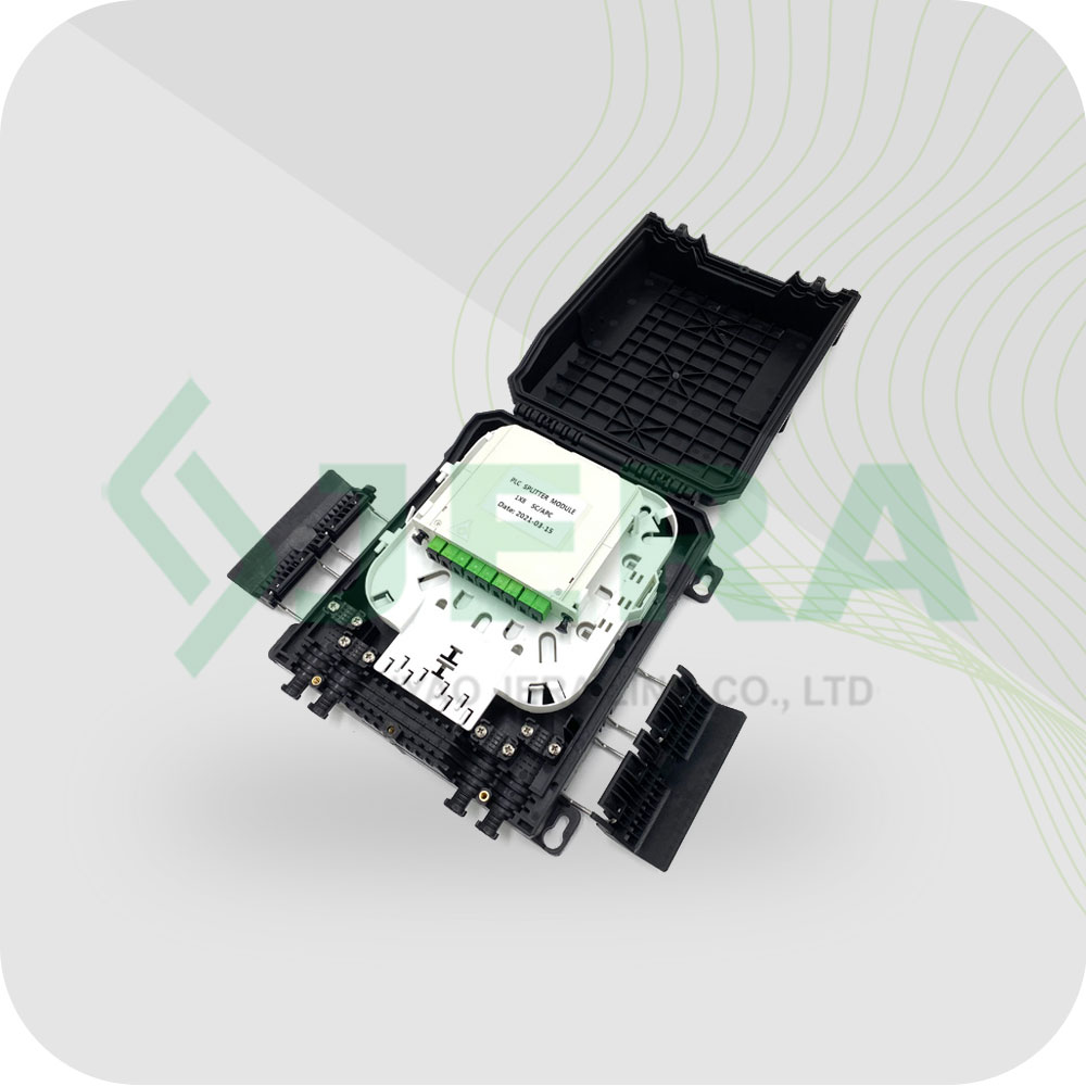 Outdoor Fiber Optic Distribution Boxes IP68 Rubber Sealed
