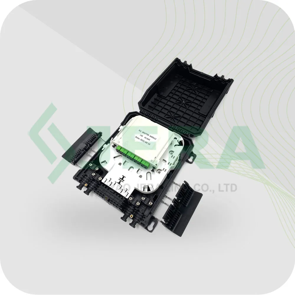 Outdoor Fiber Optic Distribution Boxes IP68 Rubber Sealed