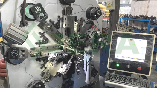 CNC Spring Machine Workshop