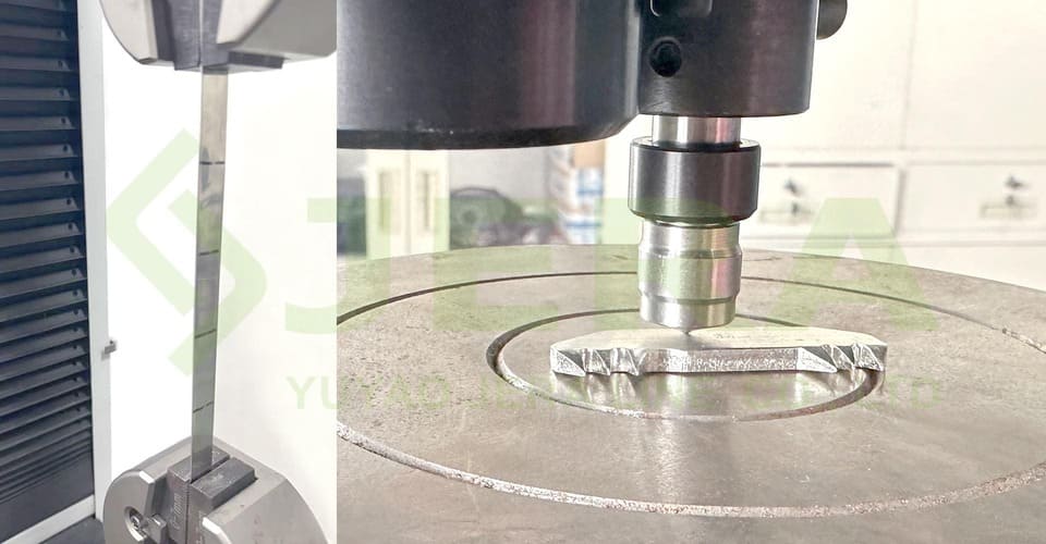 Mechanical properties validation ensures Jera Line connectors withstand factors like strength, elongation, and hardness, ensuring they meet industry standards and customer expectations for durability and safety.