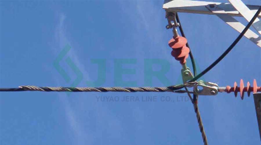 How 5/8” big-grip dead end used in Strand wire protection?