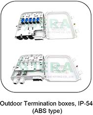 Outdoor Termination သေတ္တာများ၊ IP-54 (ABS အမျိုးအစား)
