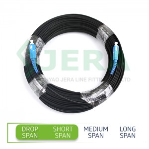 Cable de conexión FTTH exterior de 300 m