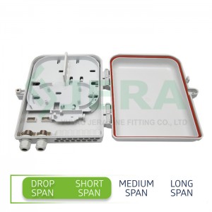 Fiber optic cable distribution box, FODB-16X