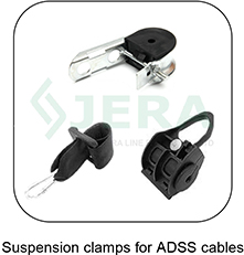 suspension clamps for ADSS cables