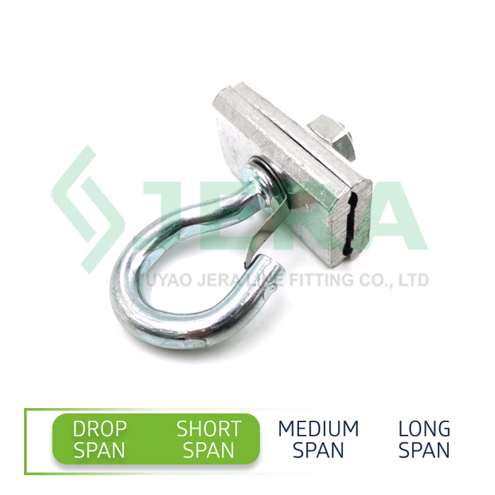 Drop cable span clamp DH-01