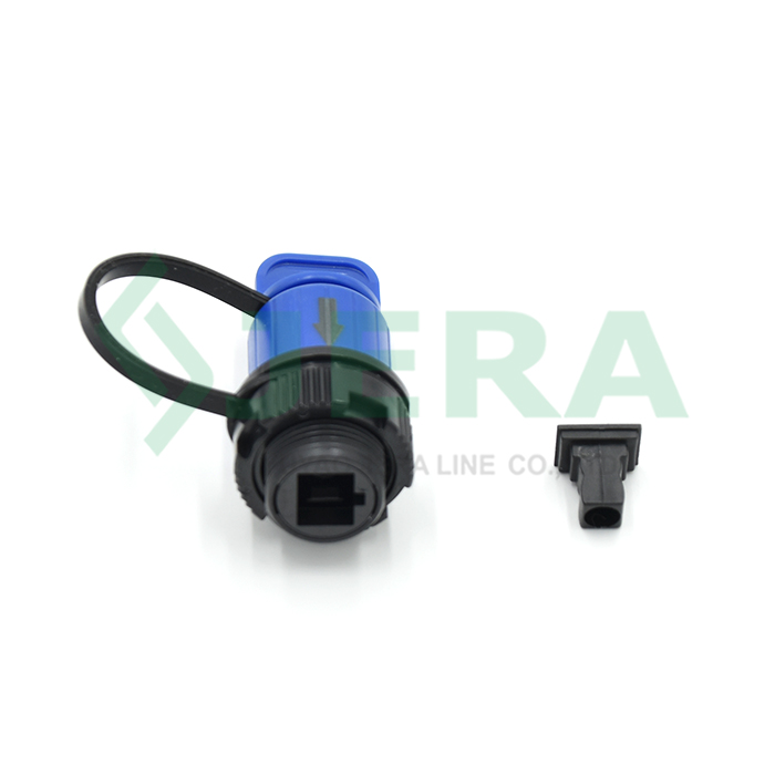 Fiber Optic Mini SC Lockable Adapter