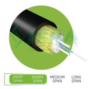 FTTH Fiber Optic Drop Cable, 1 fiber
