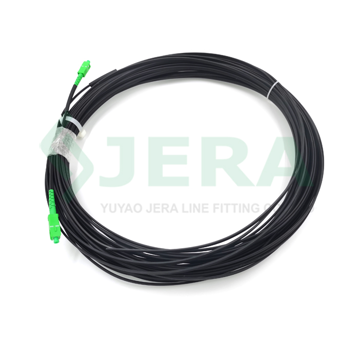 გარე FTTH წვეთი კაბელი patchcord SC/APC 30M