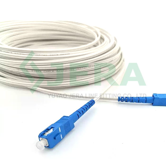 1 inti SC/UPC Drop kabel kabel patch 50M