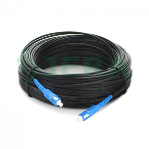 Sa gawas nga drop cable patch cord SC/UPC 100M