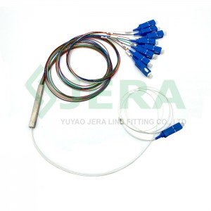 Splitter PLC in fibra FTTH 1×8 SC/UPC