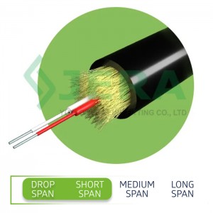 FTTH round drop cable 1 fiber