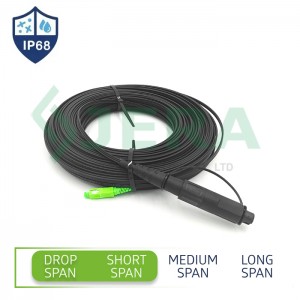 Cable de conexión SC/APC endurecido