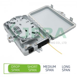 Caja de terminación de cable de fibra óptica, FODB-4