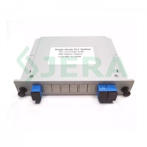 SC/UPC 1×2 fiber optic cassette splitter