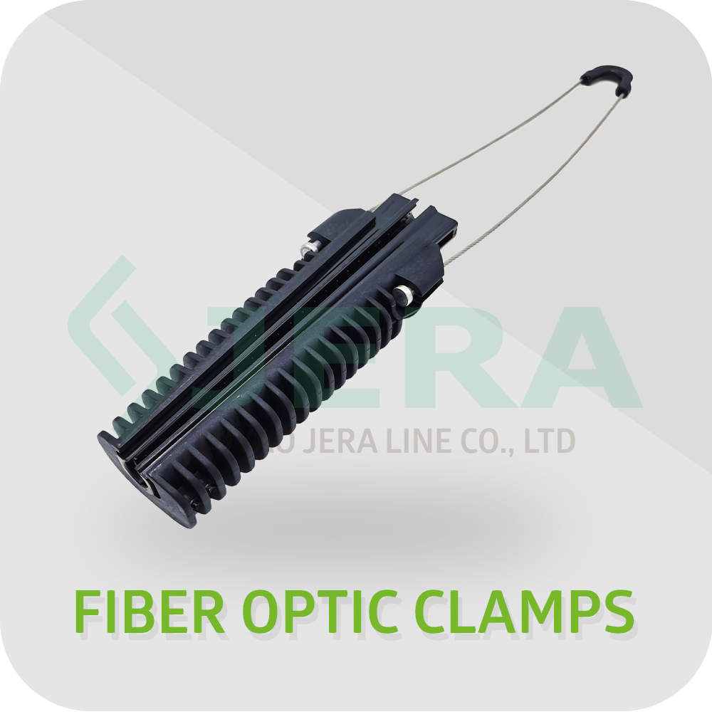 Fiber optic clamps