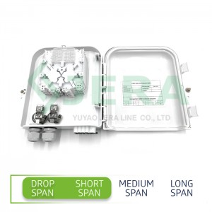 Fiber optic distribution box, FODB-8A.5-2B