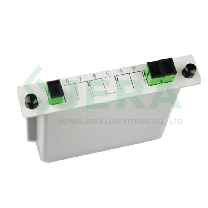 Daxiletmə növü PLC splitter 1×2 SC/APC