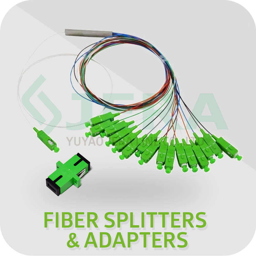 Fiber splitters & adapters