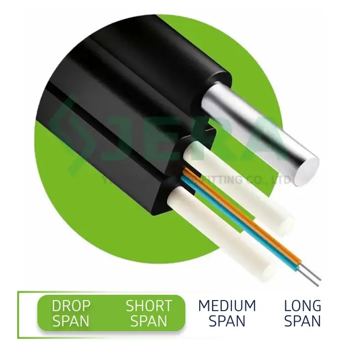 Figure 8 cable GJYXFCH, 4 fibers