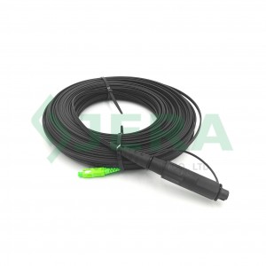 Kabel patch SC/APC yang diperkeras