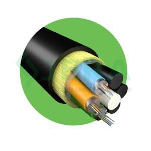 Kabel Fiber Optik ADSS 24 влакна