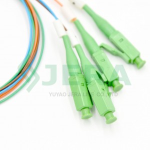 1×4 LC-APC fiber optic PLC splitter