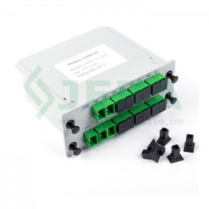1×16 PLC LGX mooduli SC/APC adapterid