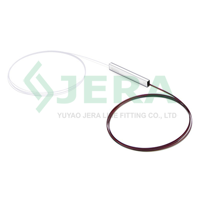 Bare steel tube PLC splitter 1×4