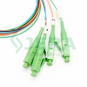 1×4 LC-APC fiber optic PLC splitter