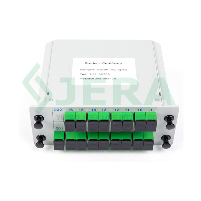 Plug-in type PLC splitter 1×16 SC/APC